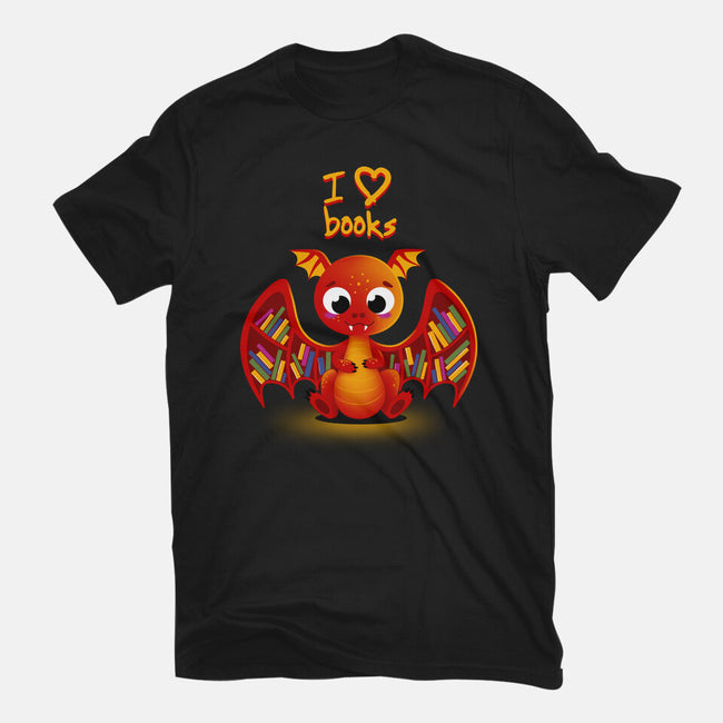 Dragon Shelf-womens fitted tee-erion_designs