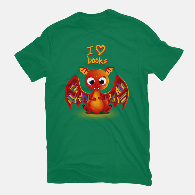 Dragon Shelf-womens fitted tee-erion_designs