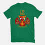 Dragon Shelf-womens fitted tee-erion_designs