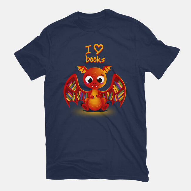 Dragon Shelf-womens fitted tee-erion_designs