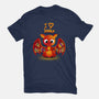 Dragon Shelf-womens fitted tee-erion_designs