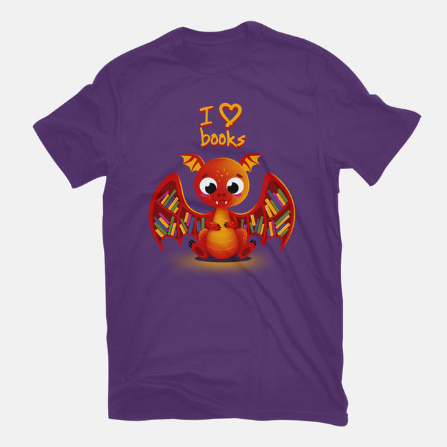 Dragon Shelf-womens fitted tee-erion_designs
