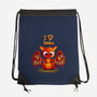 Dragon Shelf-none drawstring bag-erion_designs