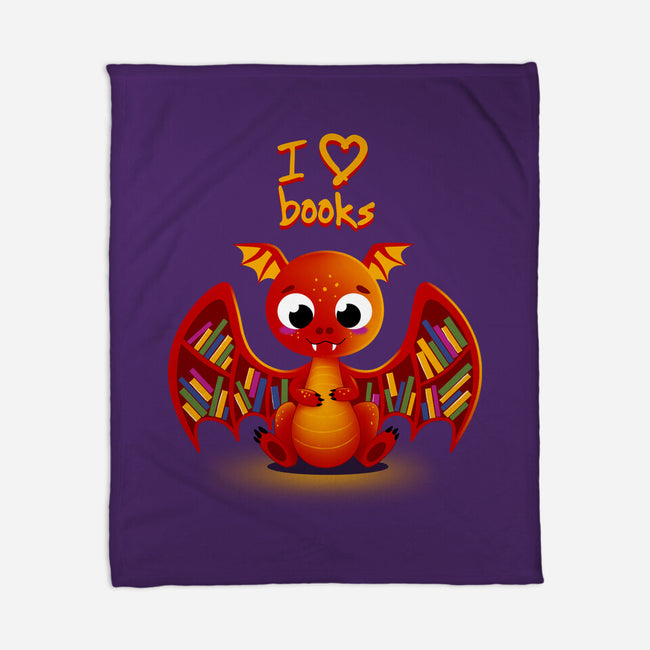 Dragon Shelf-none fleece blanket-erion_designs