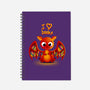 Dragon Shelf-none dot grid notebook-erion_designs