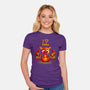 Dragon Shelf-womens fitted tee-erion_designs