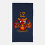 Dragon Shelf-none beach towel-erion_designs