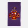 Dragon Shelf-none beach towel-erion_designs