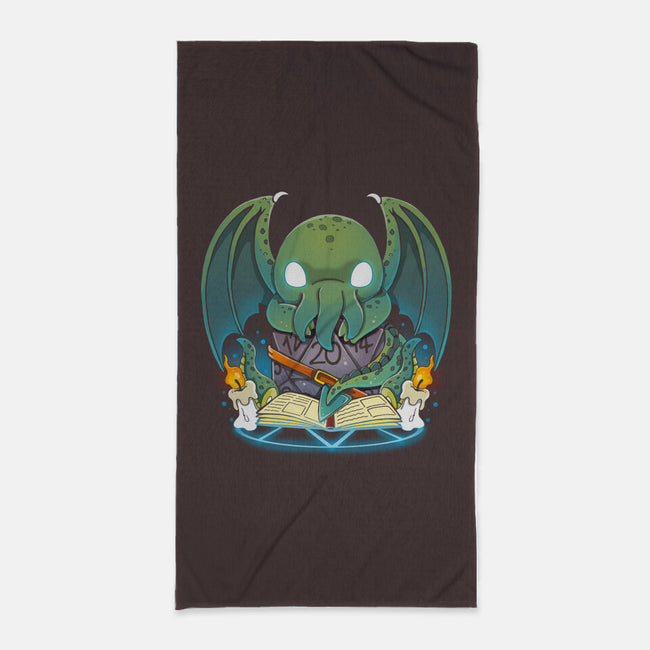 Demon Dice-none beach towel-Vallina84