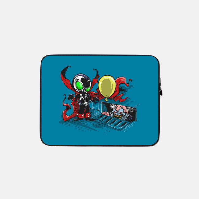 All Spawns Float Down Here-none zippered laptop sleeve-zascanauta