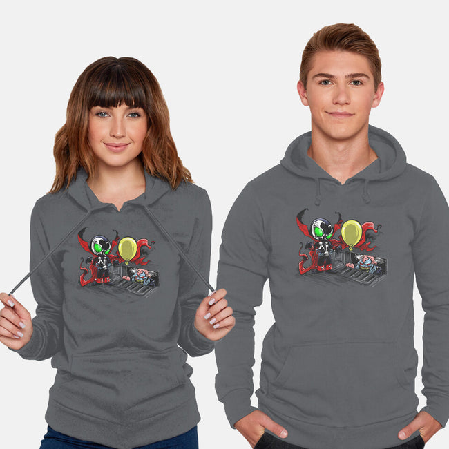 All Spawns Float Down Here-unisex pullover sweatshirt-zascanauta