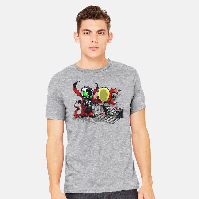 All Spawns Float Down Here-mens heavyweight tee-zascanauta