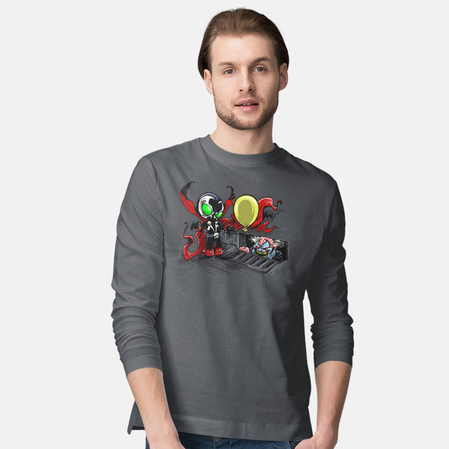 All Spawns Float Down Here-mens long sleeved tee-zascanauta