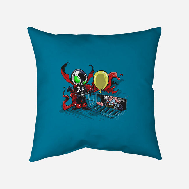 All Spawns Float Down Here-none removable cover w insert throw pillow-zascanauta