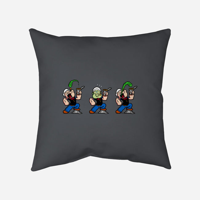 Nobody Likes Spinach-none removable cover w insert throw pillow-Raffiti