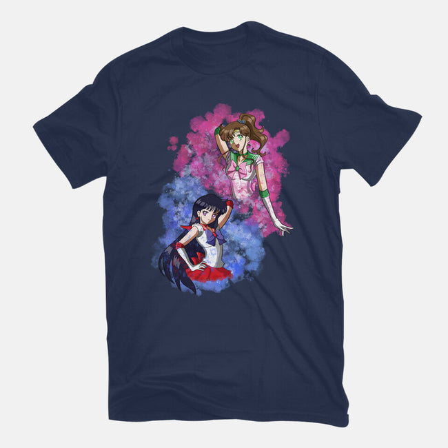 Mars And Jupiter-womens fitted tee-nickzzarto