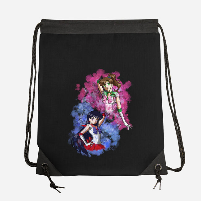 Mars And Jupiter-none drawstring bag-nickzzarto