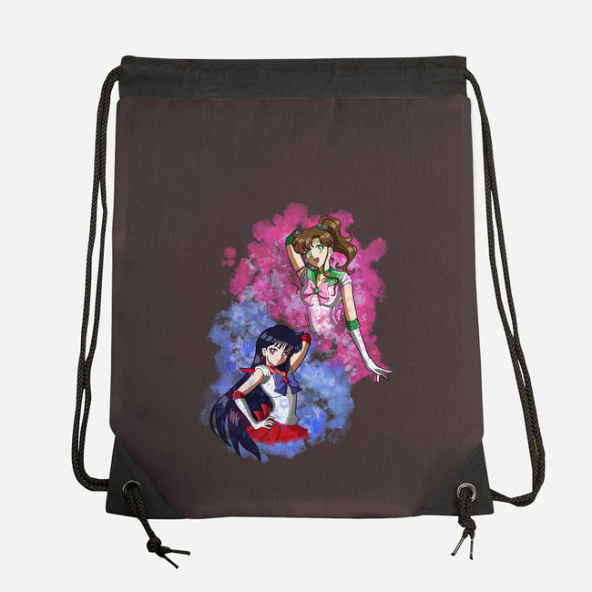 Mars And Jupiter-none drawstring bag-nickzzarto