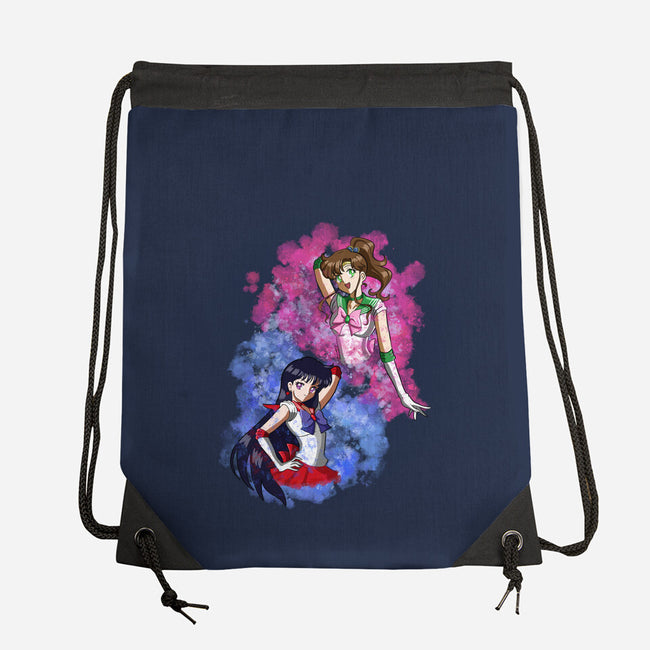 Mars And Jupiter-none drawstring bag-nickzzarto