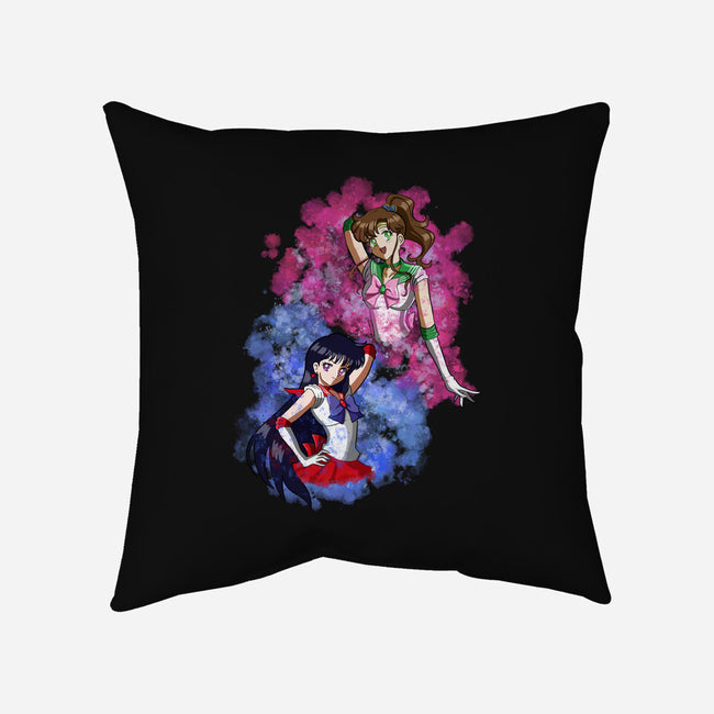 Mars And Jupiter-none removable cover w insert throw pillow-nickzzarto