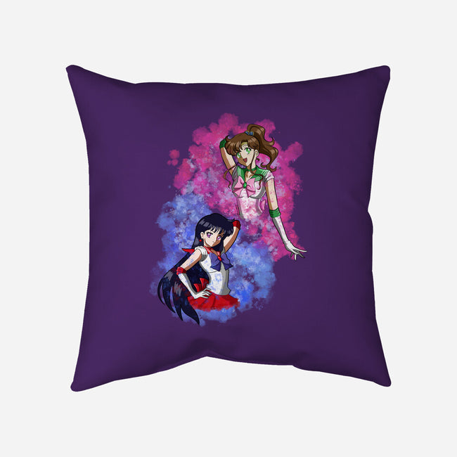Mars And Jupiter-none removable cover w insert throw pillow-nickzzarto