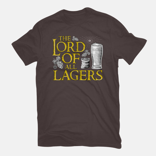 The Lord Of All Lagers-womens basic tee-rocketman_art