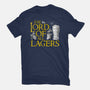 The Lord Of All Lagers-mens heavyweight tee-rocketman_art