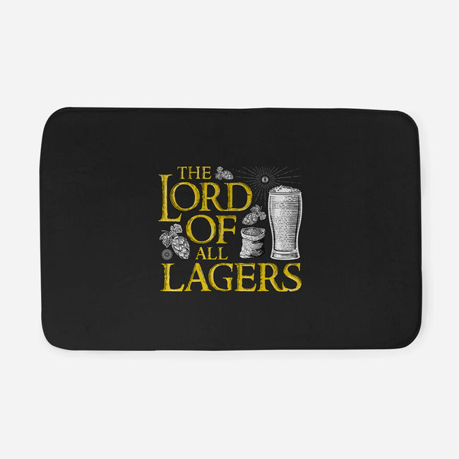 The Lord Of All Lagers-none memory foam bath mat-rocketman_art