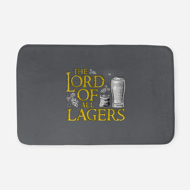The Lord Of All Lagers-none memory foam bath mat-rocketman_art