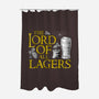 The Lord Of All Lagers-none polyester shower curtain-rocketman_art