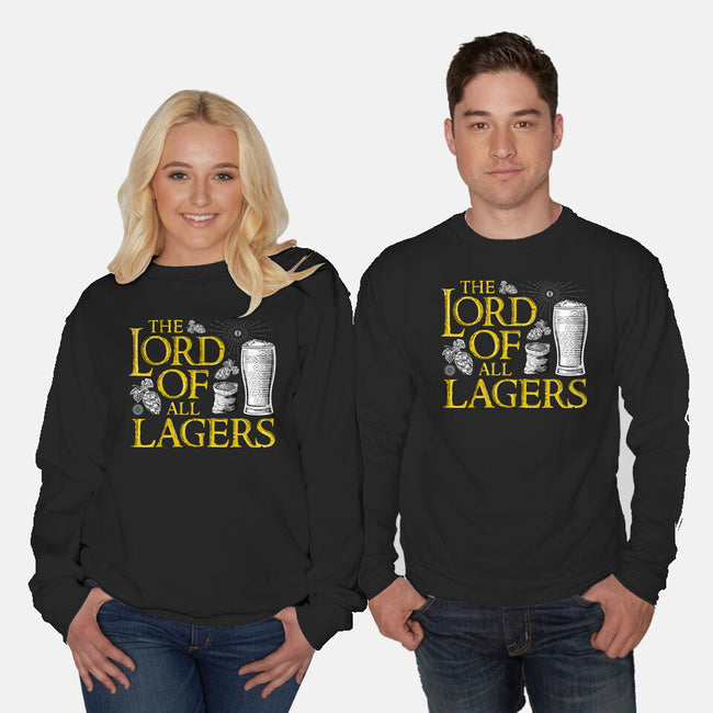 The Lord Of All Lagers-unisex crew neck sweatshirt-rocketman_art