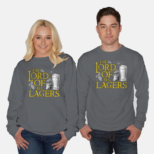 The Lord Of All Lagers-unisex crew neck sweatshirt-rocketman_art