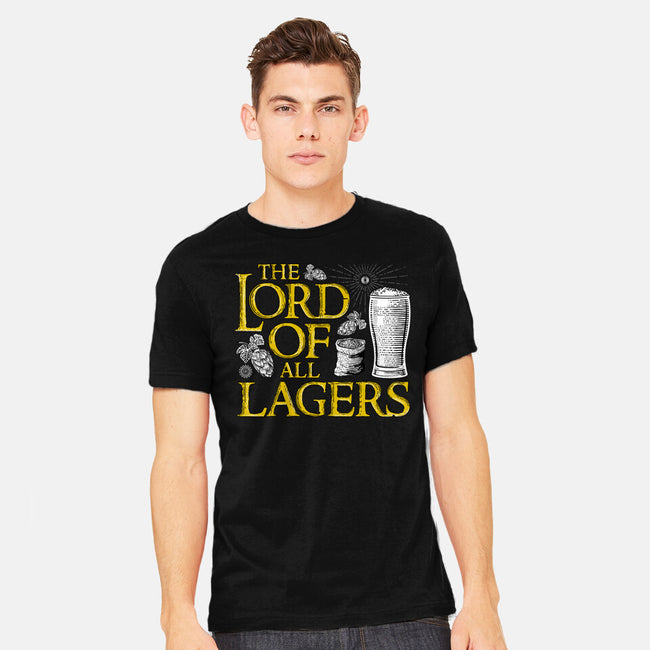 The Lord Of All Lagers-mens heavyweight tee-rocketman_art