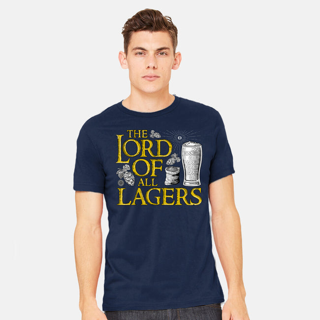 The Lord Of All Lagers-mens heavyweight tee-rocketman_art