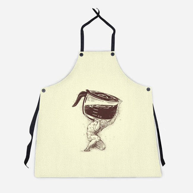 Coffee Atlas-unisex kitchen apron-Getsousa!