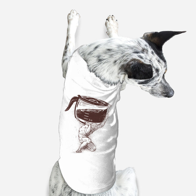 Coffee Atlas-dog basic pet tank-Getsousa!