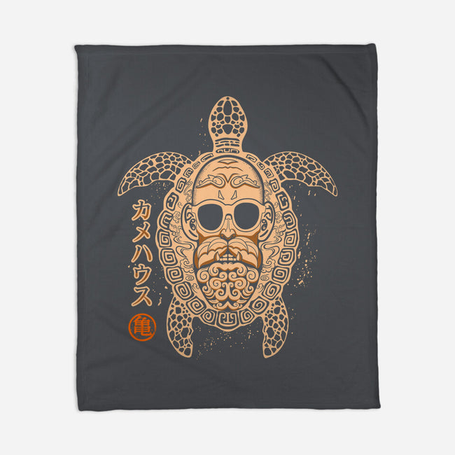 Oni Master Roshi-none fleece blanket-Rogelio