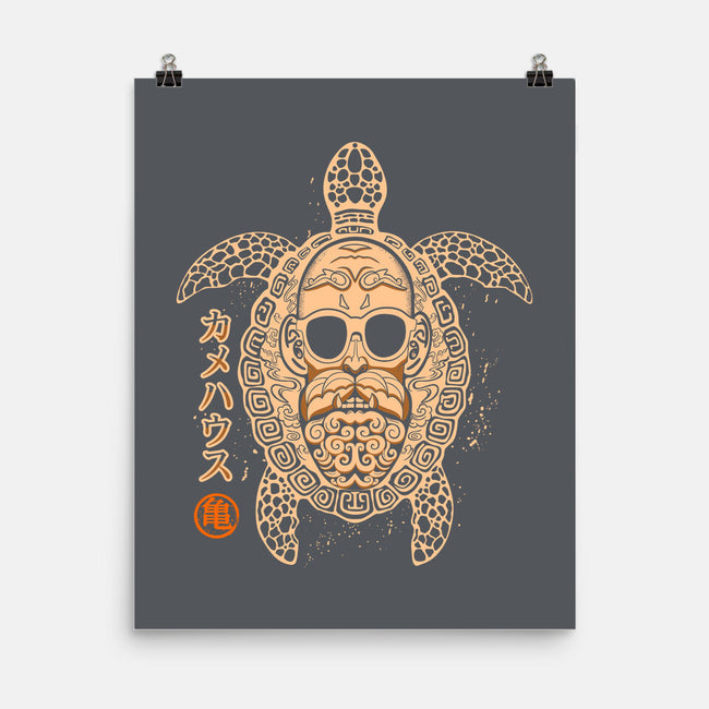 Oni Master Roshi-none matte poster-Rogelio