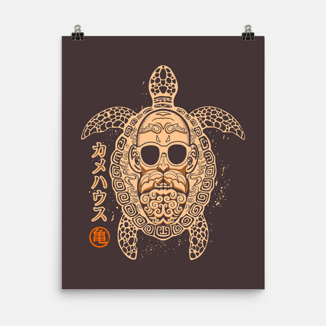 Oni Master Roshi-none matte poster-Rogelio