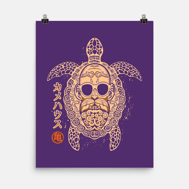 Oni Master Roshi-none matte poster-Rogelio