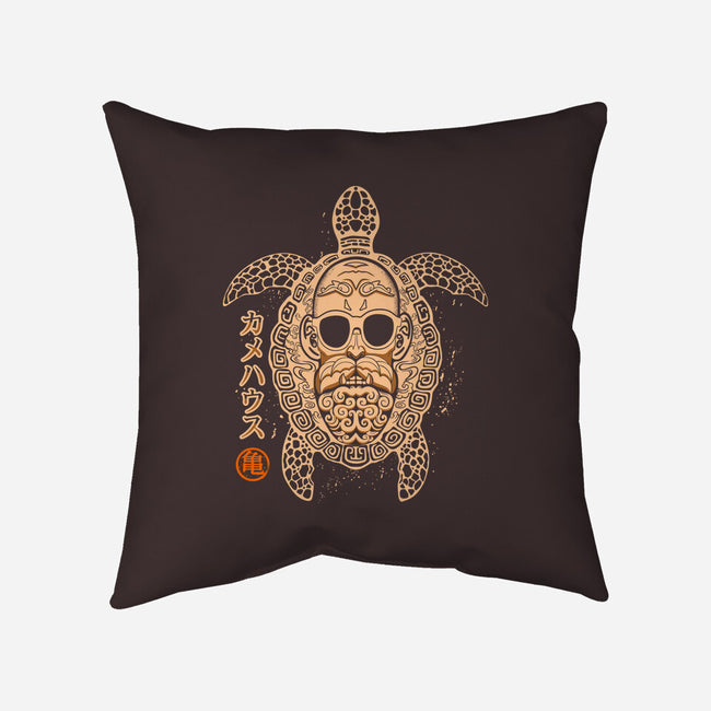 Oni Master Roshi-none removable cover w insert throw pillow-Rogelio