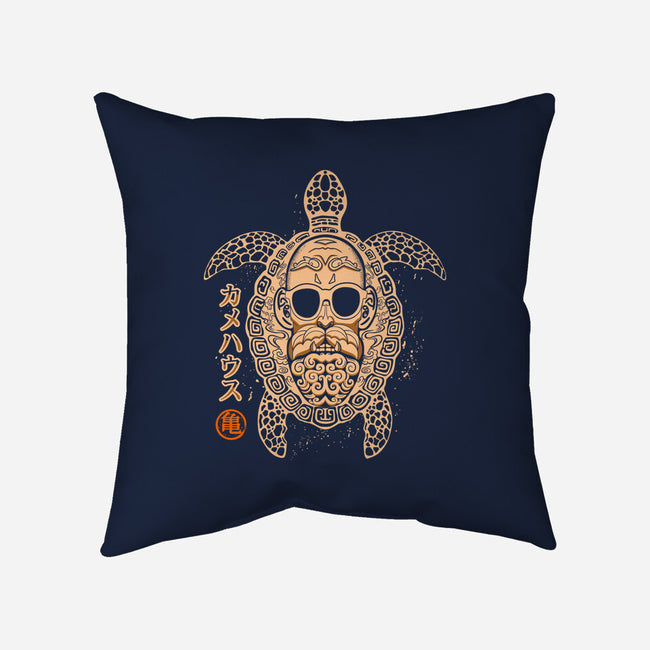 Oni Master Roshi-none removable cover w insert throw pillow-Rogelio
