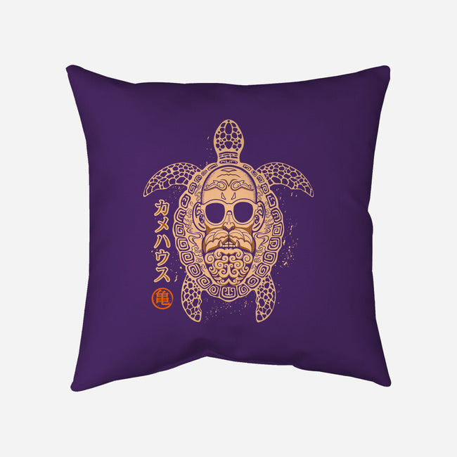 Oni Master Roshi-none removable cover w insert throw pillow-Rogelio