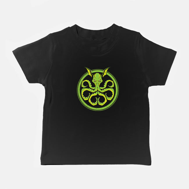 Hail Cthulhu-baby basic tee-dalethesk8er