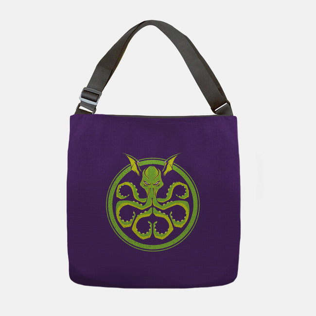 Hail Cthulhu-none adjustable tote bag-dalethesk8er