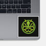 Hail Cthulhu-none glossy sticker-dalethesk8er