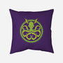 Hail Cthulhu-none removable cover w insert throw pillow-dalethesk8er