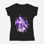 Plane Of Euthymia Raiden-womens v-neck tee-hypertwenty