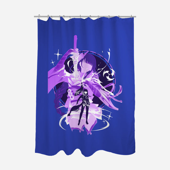 Plane Of Euthymia Raiden-none polyester shower curtain-hypertwenty