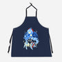 Plenilune Gaze Ganyu-unisex kitchen apron-hypertwenty